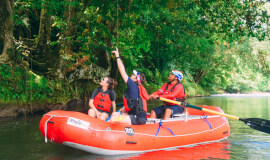 Mini Combo Safari Float + La Fortuna Waterfall
