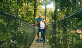 Private Hanging Bridges Nature Walk