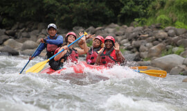 Sarapiquí Rafting Class 2 and 3 from La Fortuna