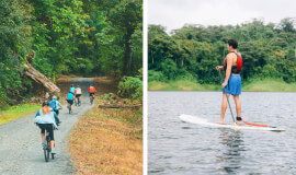 Private Arenal COMBO Pedal and Paddle on Lake Arenal