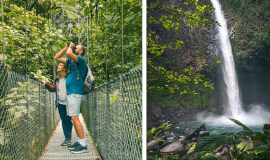 Mini Combo Hanging Bridges + La Fortuna Waterfall