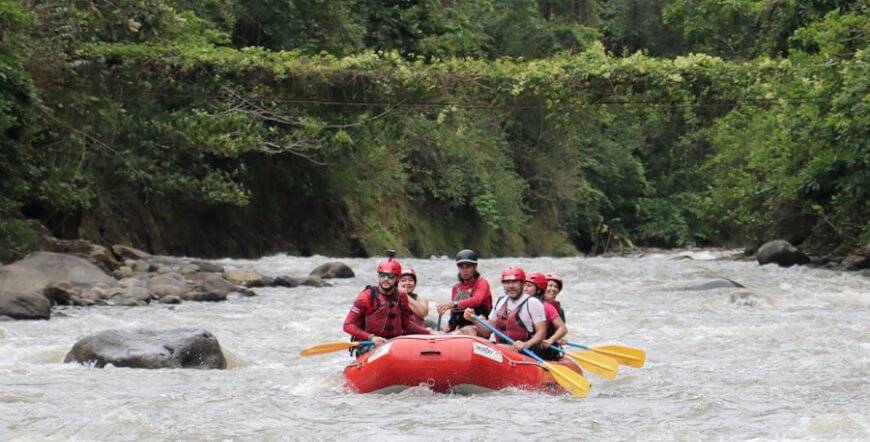 Rafting Class 2-3 Balsa River