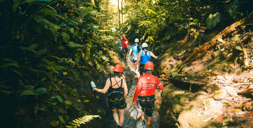 Private Canyoning in the Lost Canyon