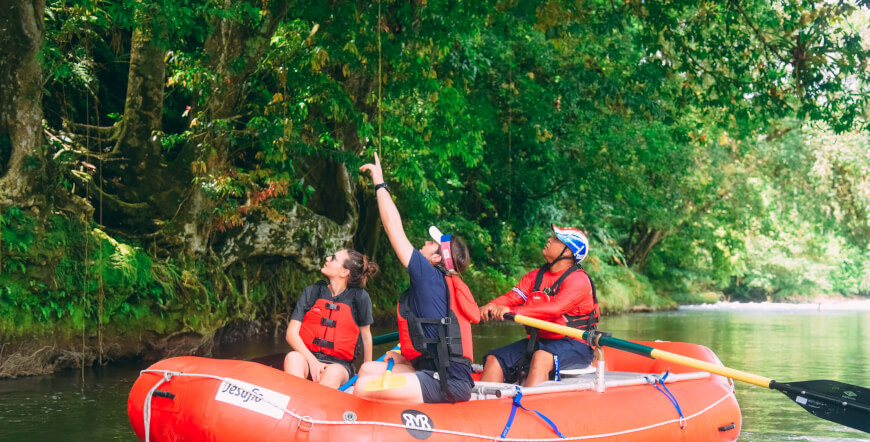 Mini Combo Safari Float + La Fortuna Waterfall