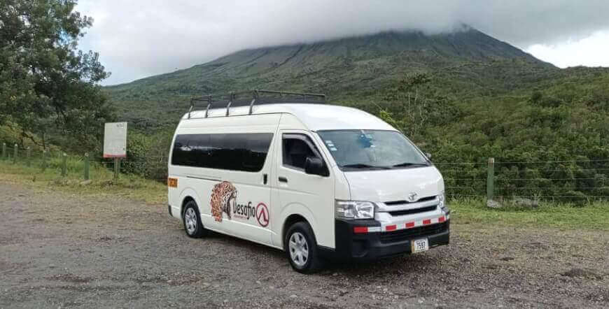 Adventure Connection between Guanacaste and La Fortuna tubing at Rio Celeste