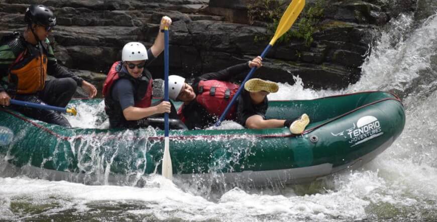 Monteverde Day Tour Rafting Tenorio River Class 3-4