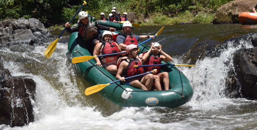 Monteverde Day Tour Rafting Tenorio River Class 3-4