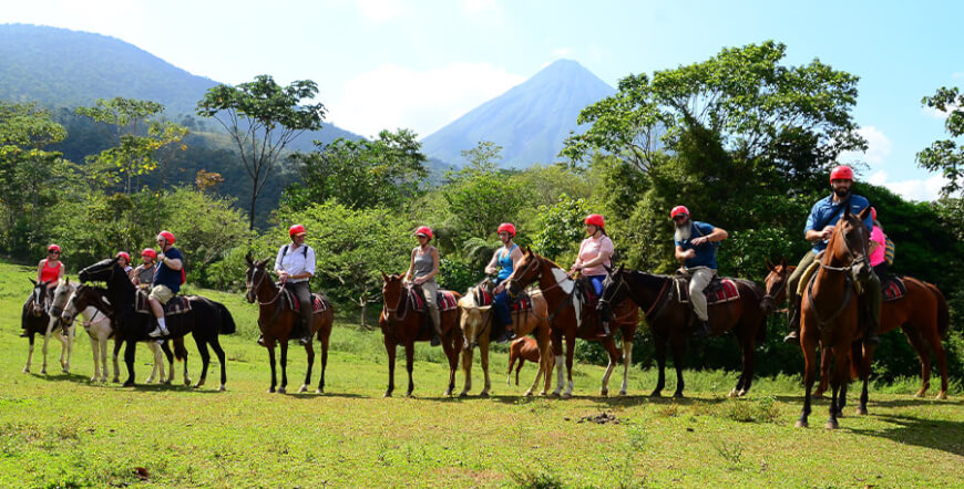 Horseback Riding to La Fortuna Waterfall