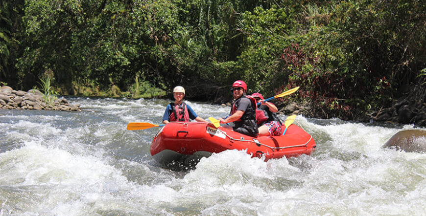 Sarapiquí Rafting Class 2 and 3 from La Fortuna