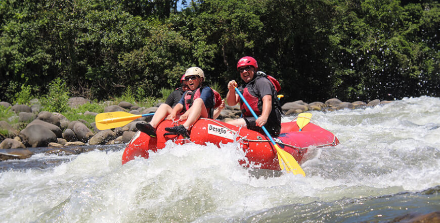 Sarapiquí Rafting Class 2 and 3 from La Fortuna