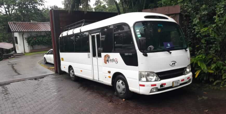 Private transportation from La Fortuna to Puntarenas