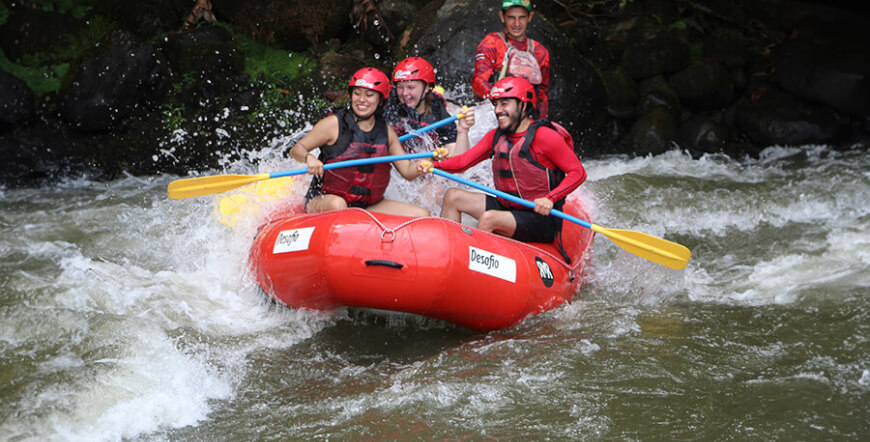 Sarapiquí Rafting Class 2 and 3 from La Fortuna