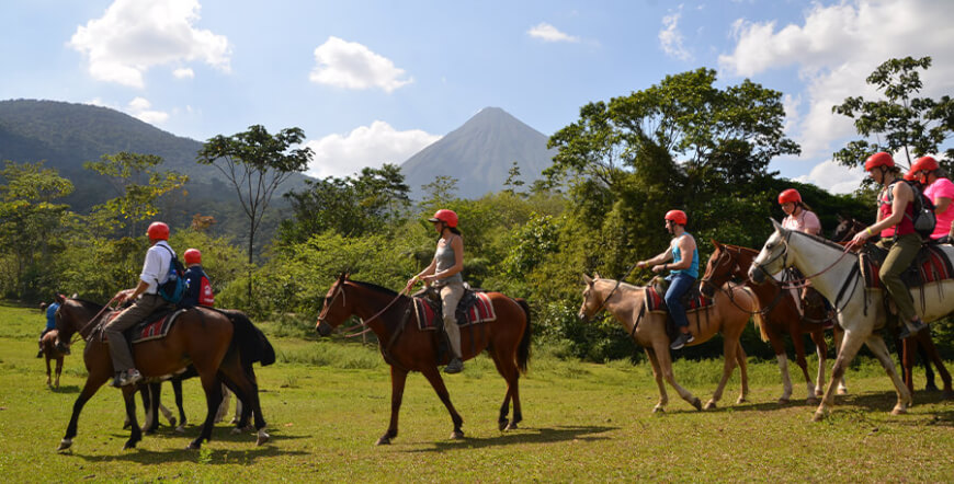 Horseback Riding to La Fortuna Waterfall