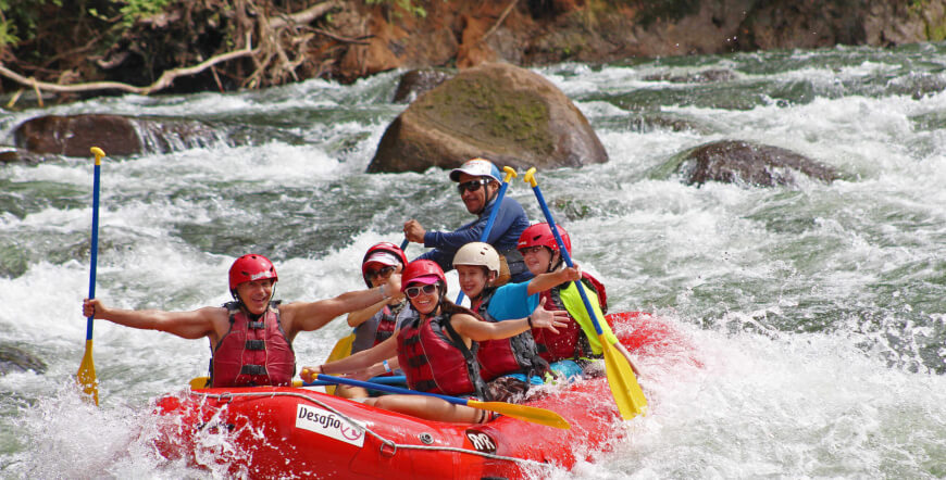 Arenal MAMBO COMBO Canyoning and Rafting