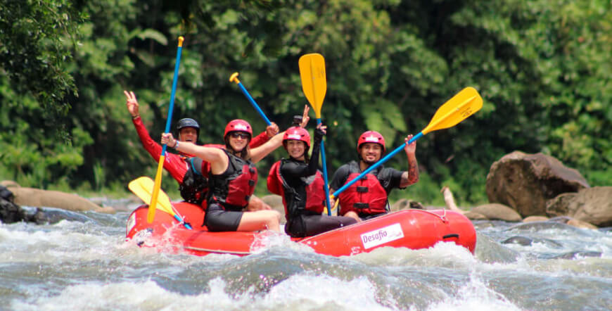 Sarapiquí Rafting Class 2 and 3 from La Fortuna